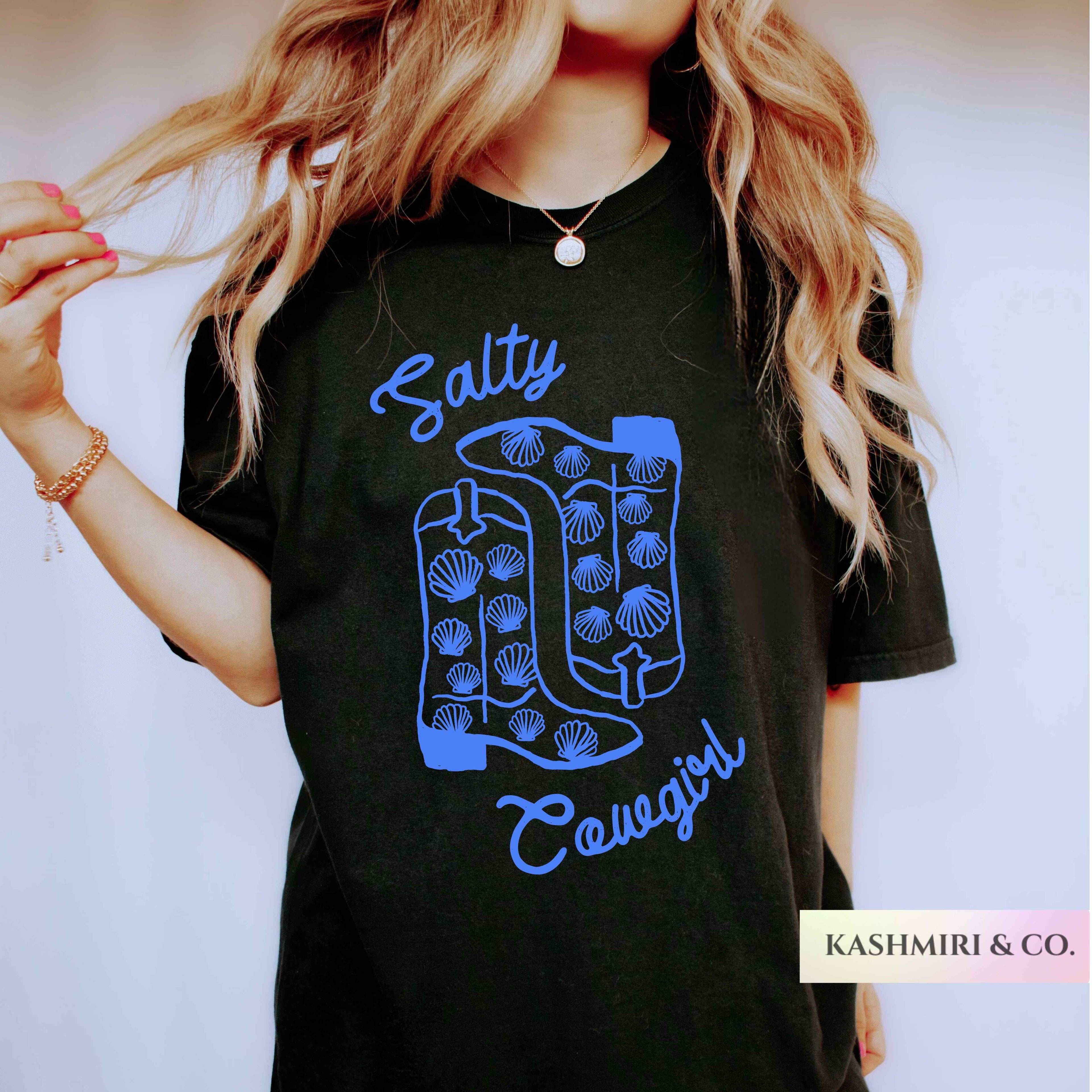 STAY SALTY COWGIRL TEE