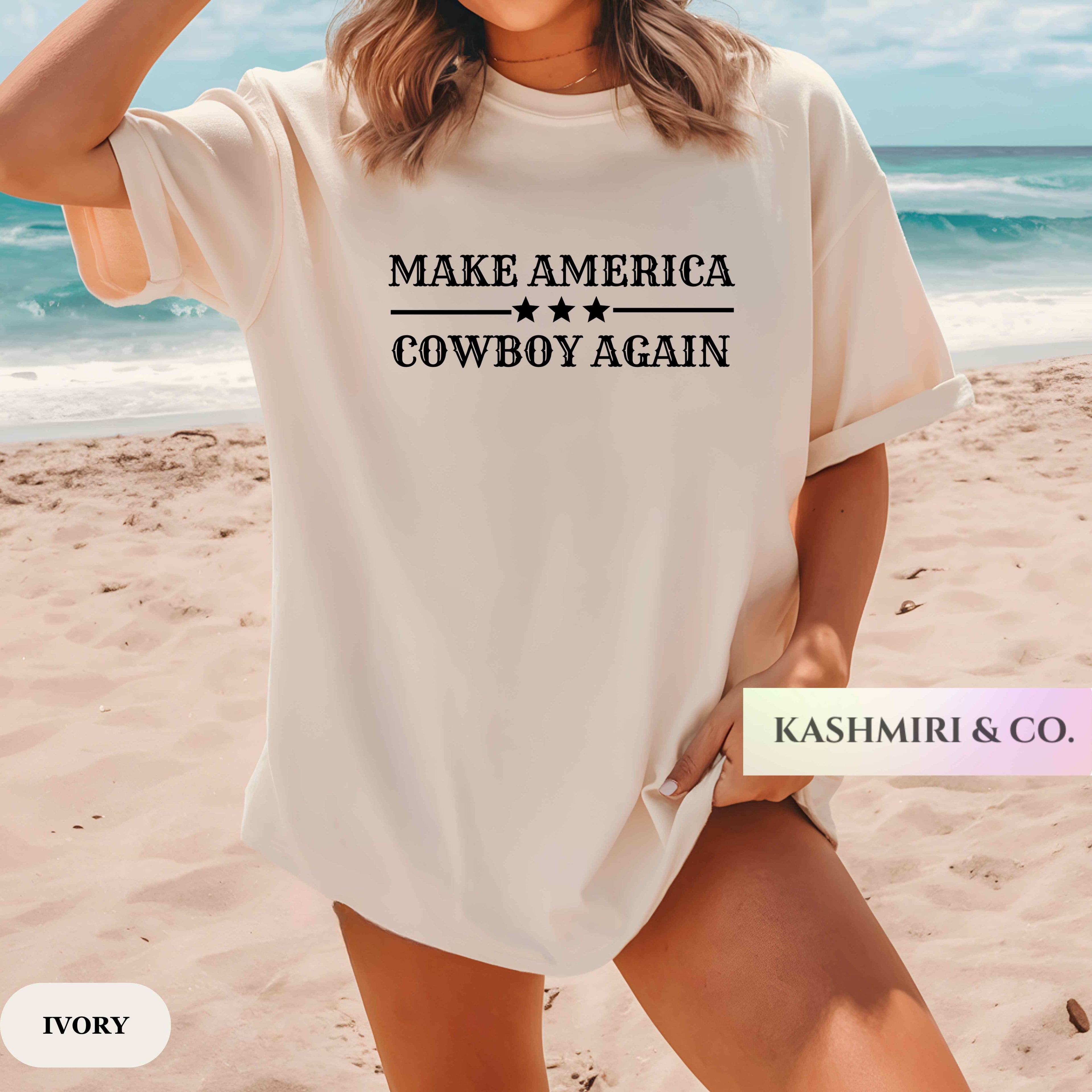 Western 4th of July Shirt, Make America Cowboy Again Shirt, 4th of July Shirt, Patriotic Shirt, Cowboy Shirt, Western Shirt, Country Shirts