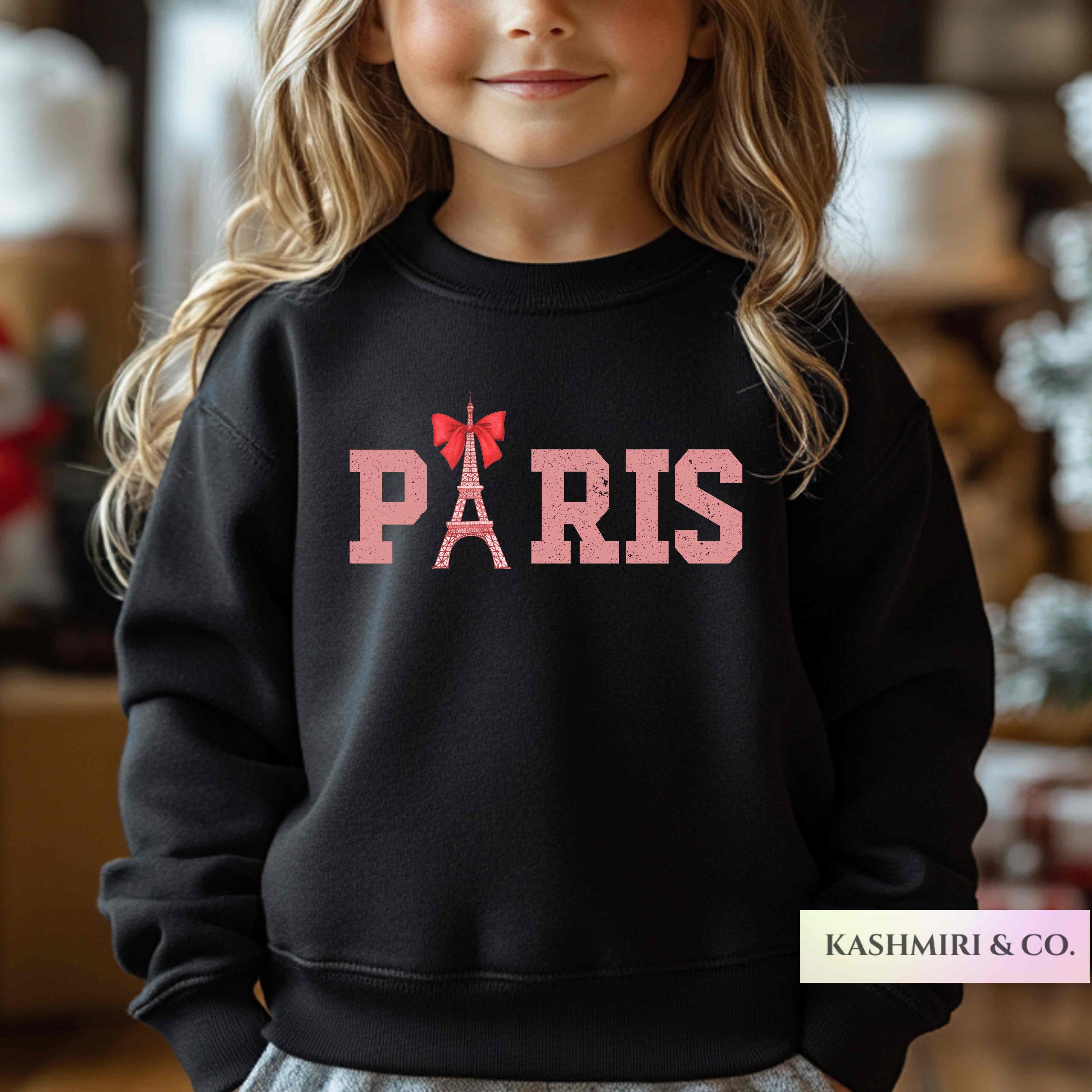 PARIS COQUETTE KIDS SWEATER