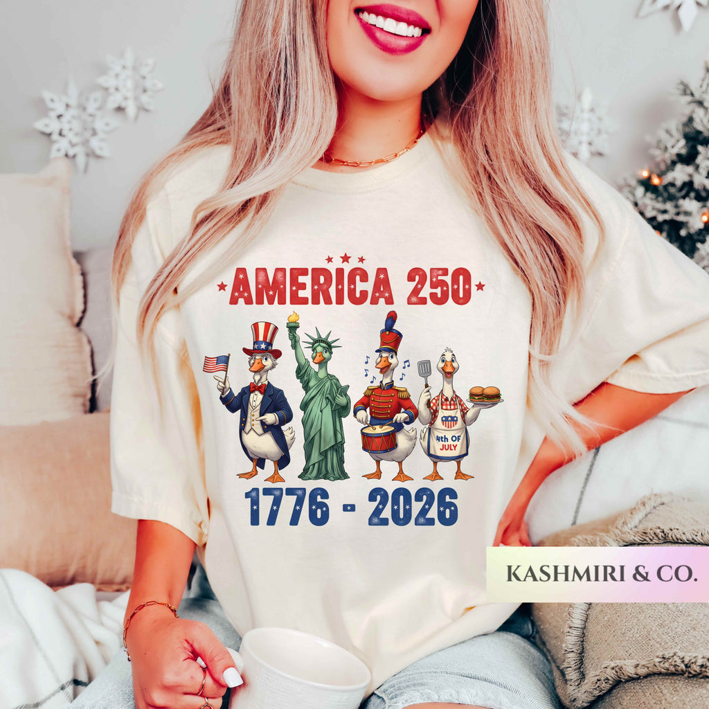 FUNNY 4TH OF JULY GOOSE