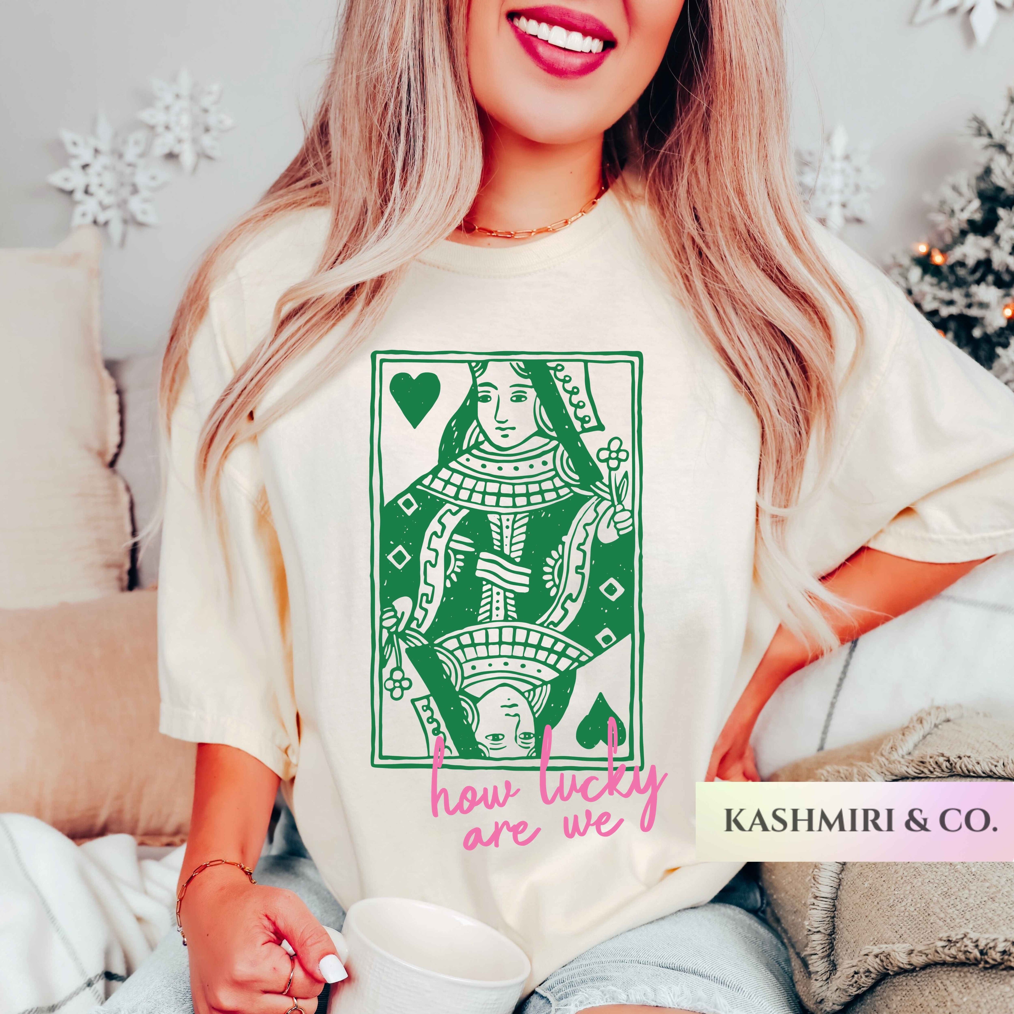LUCKY QUEEN OF HEARTS TEE