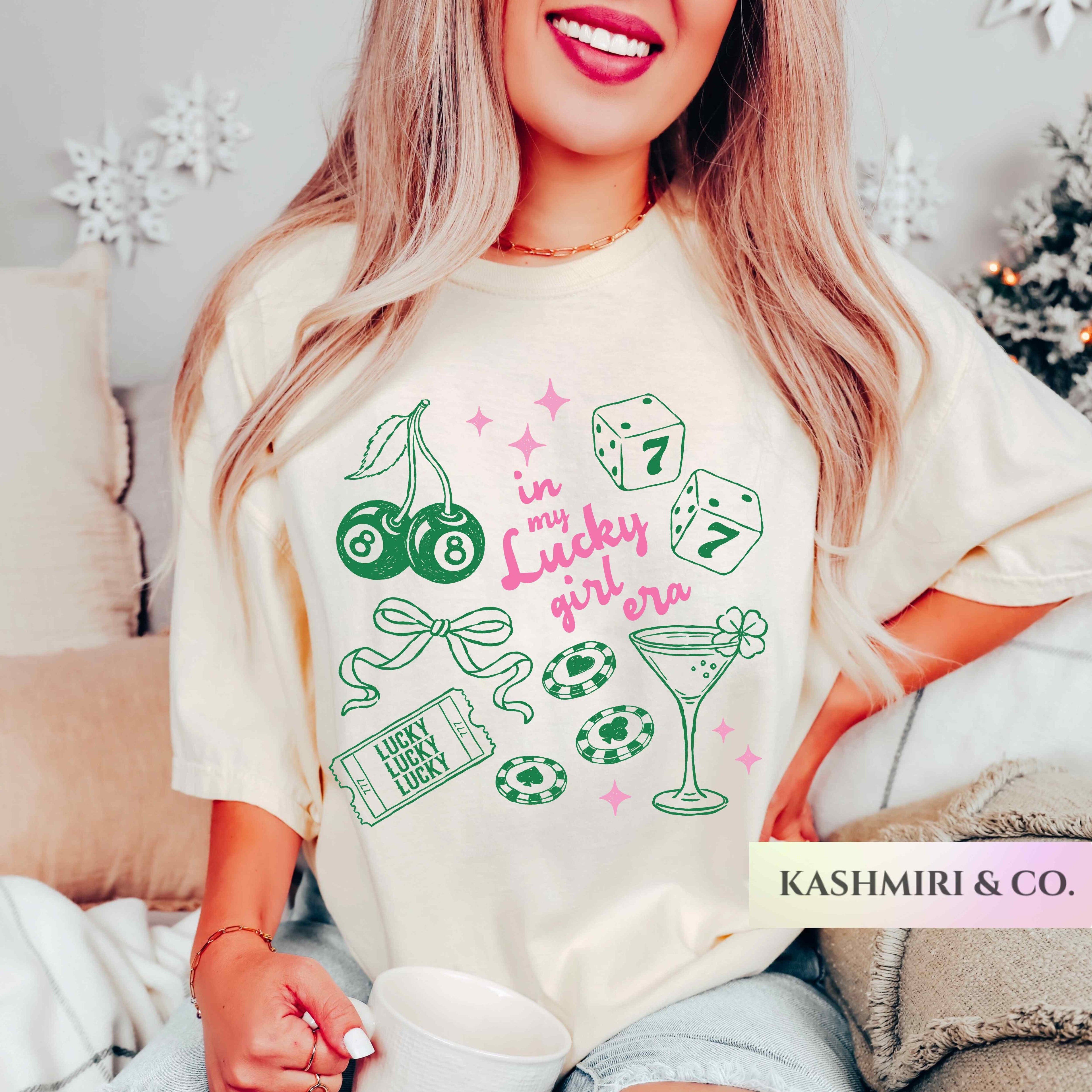 IN MY LUCKY GIRL ERA TEE