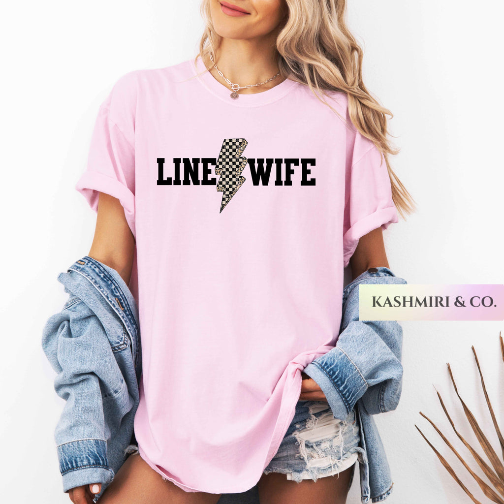 LINE WIFE LIGHTNING BOLT TEE