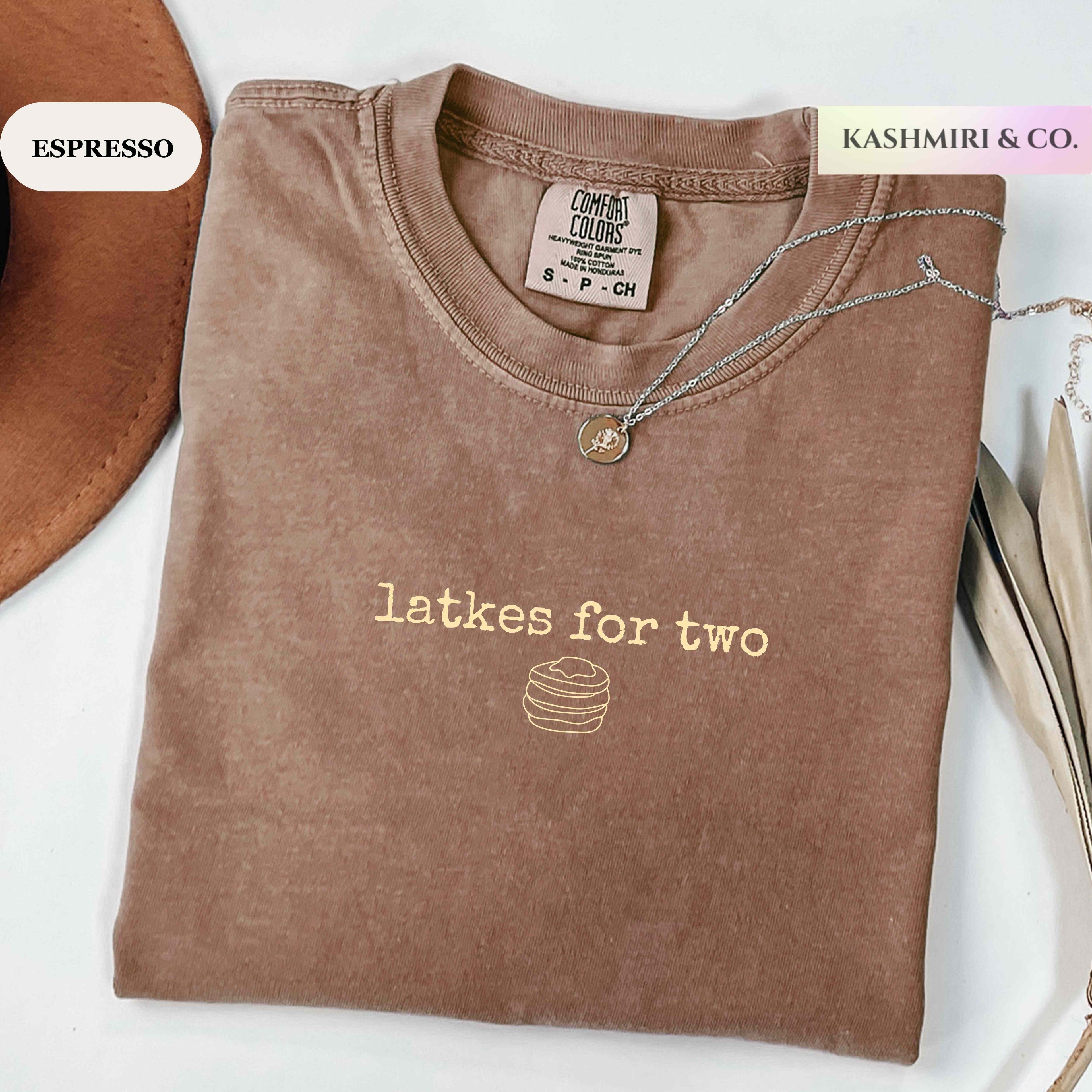 LATKES FOR TWO PREGNANCY ANNOUNCEMENT