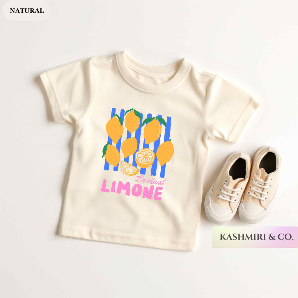 LA VITA LIMONE ITALY TODDLER TEE
