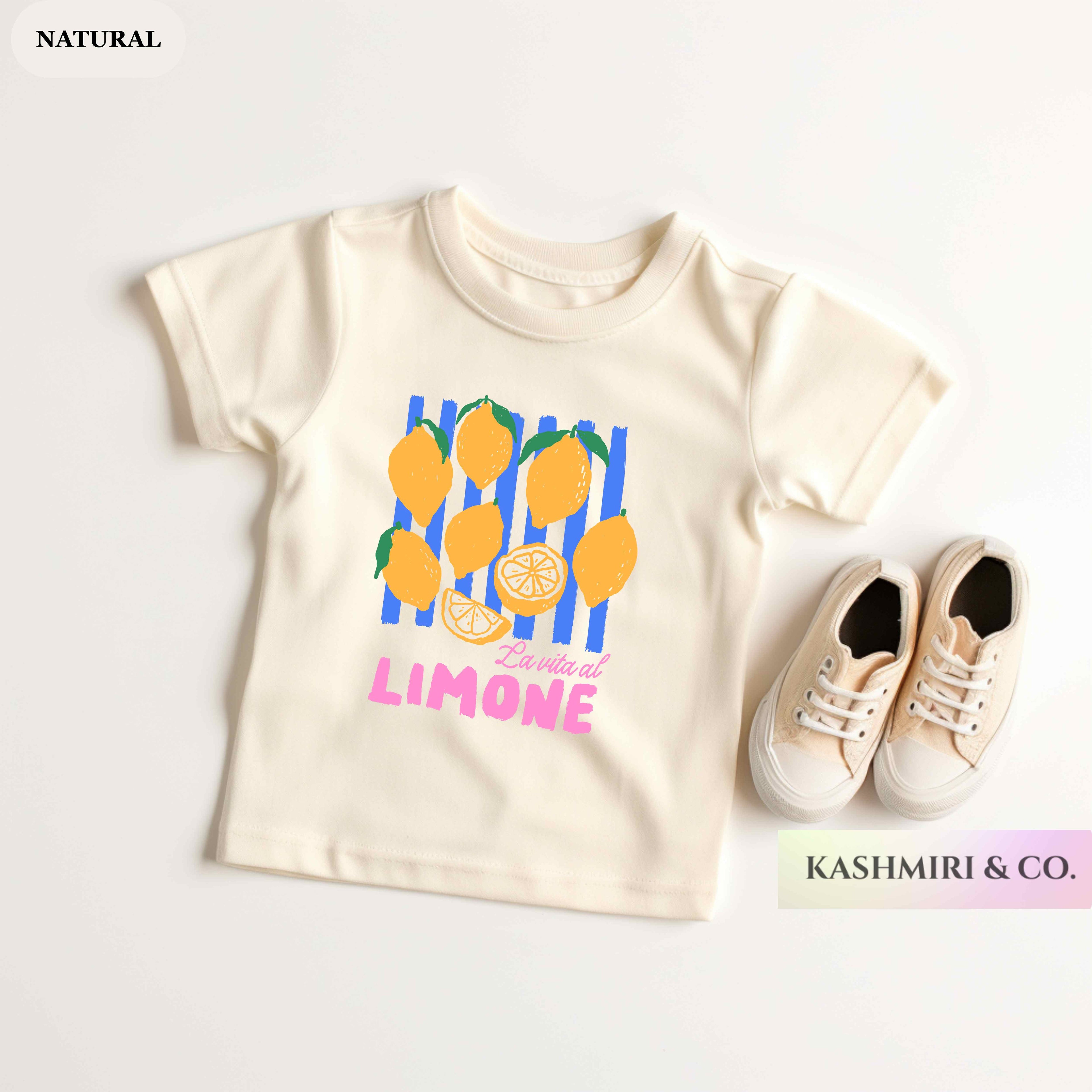 LA VITA LIMONE ITALY TODDLER TEE