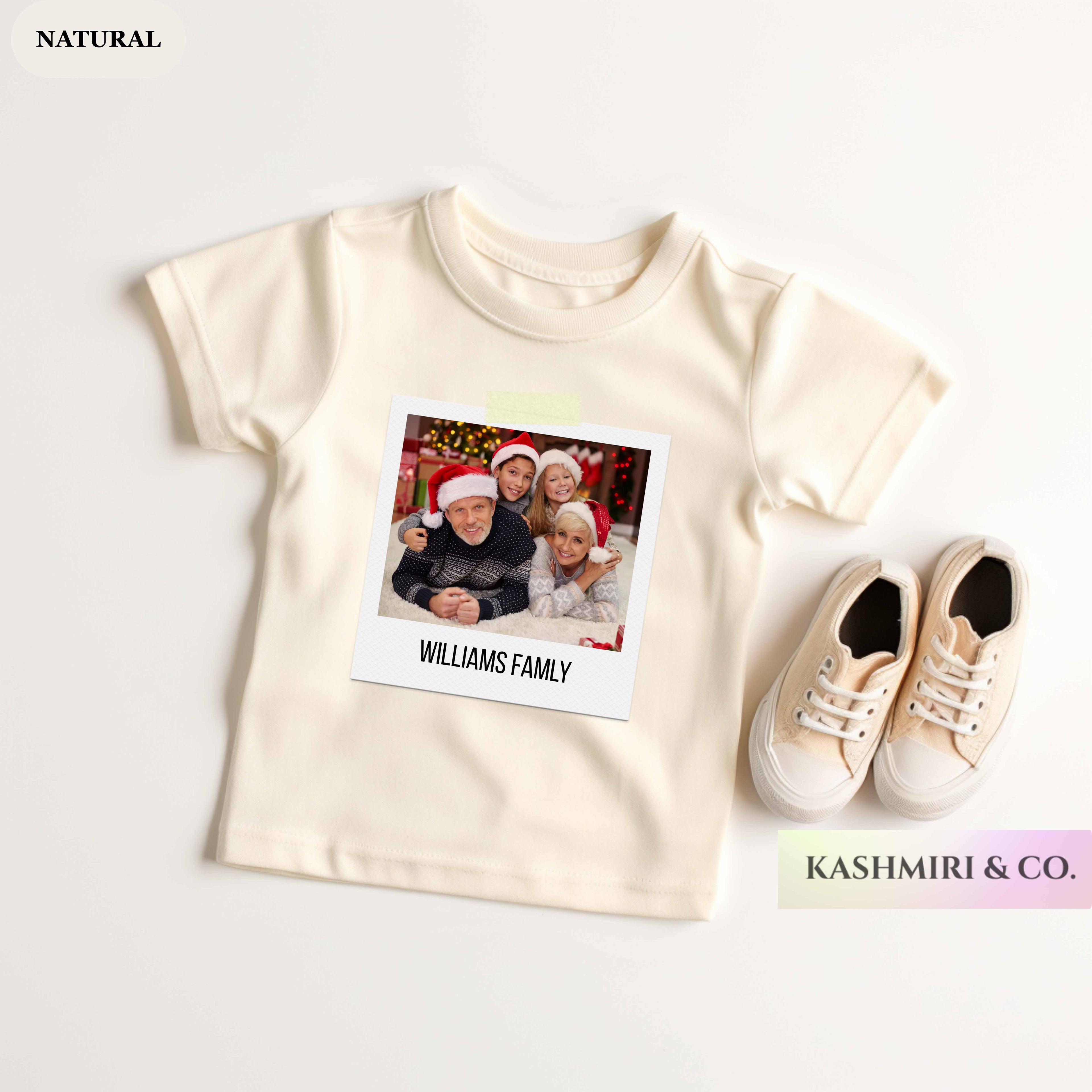PERSONALIZED FAMILY CHRISTMAS PHOTO TEES