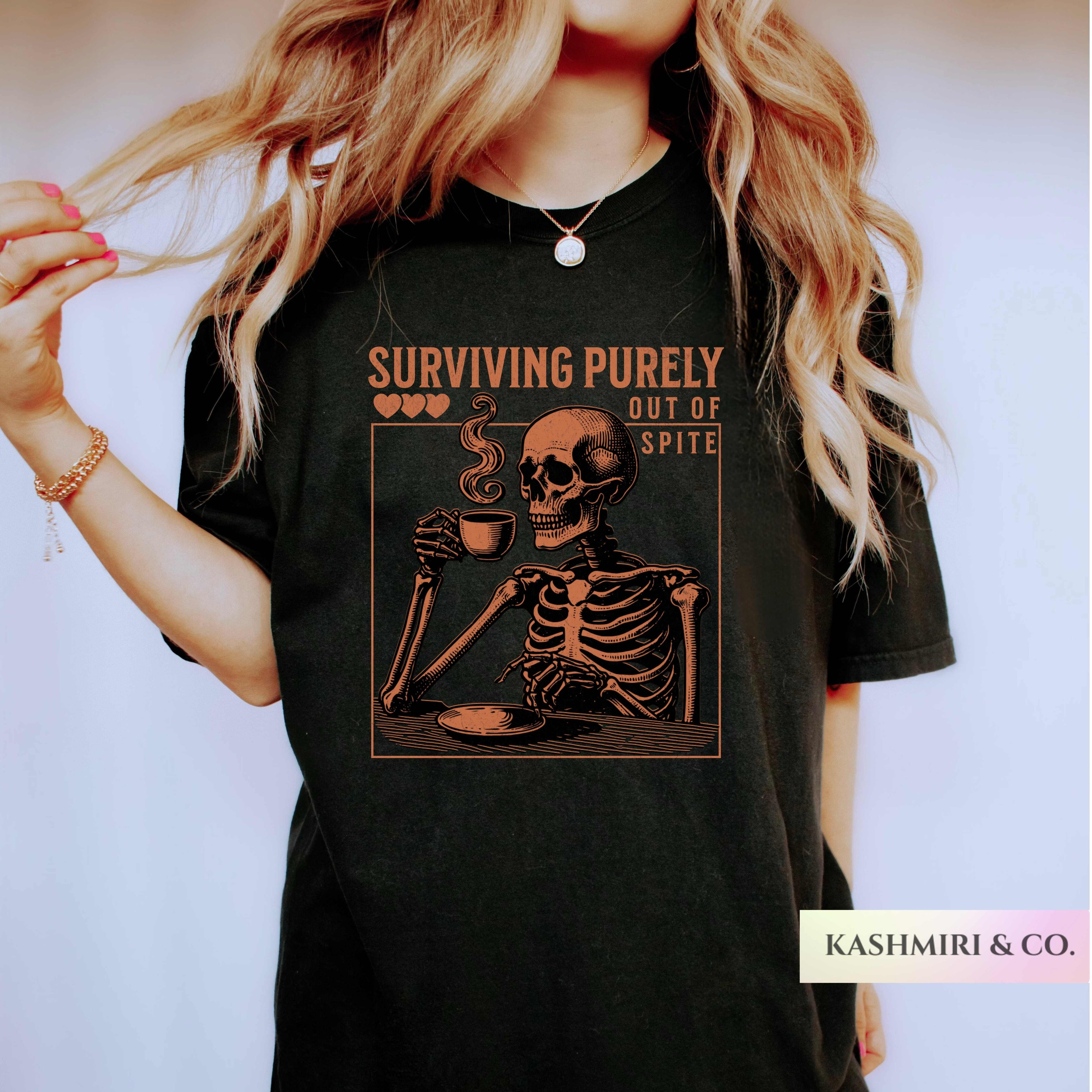 SURVIVING PURELY OUT OF SPITE TEE