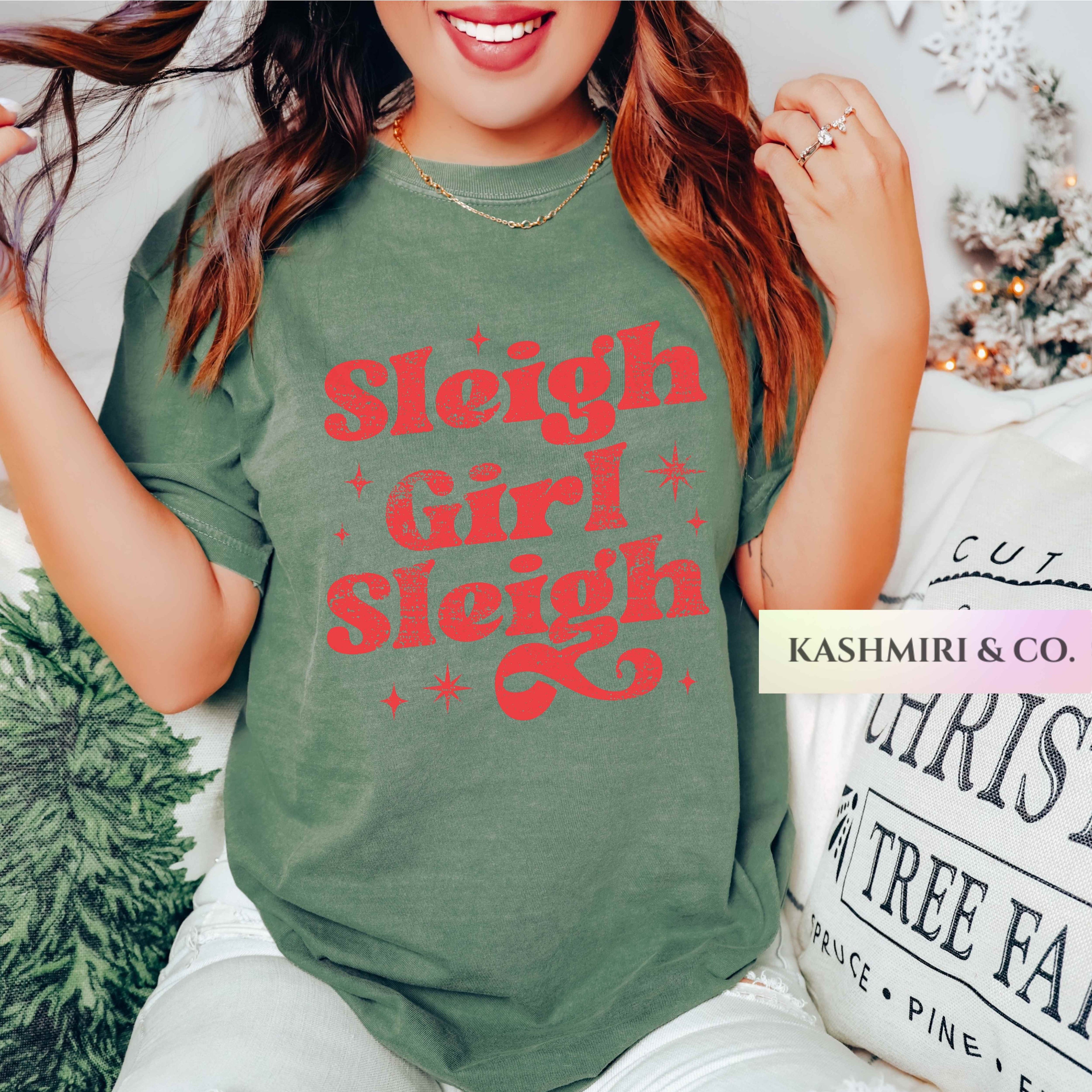 SLEIGH GIRL SLEIGH TEE