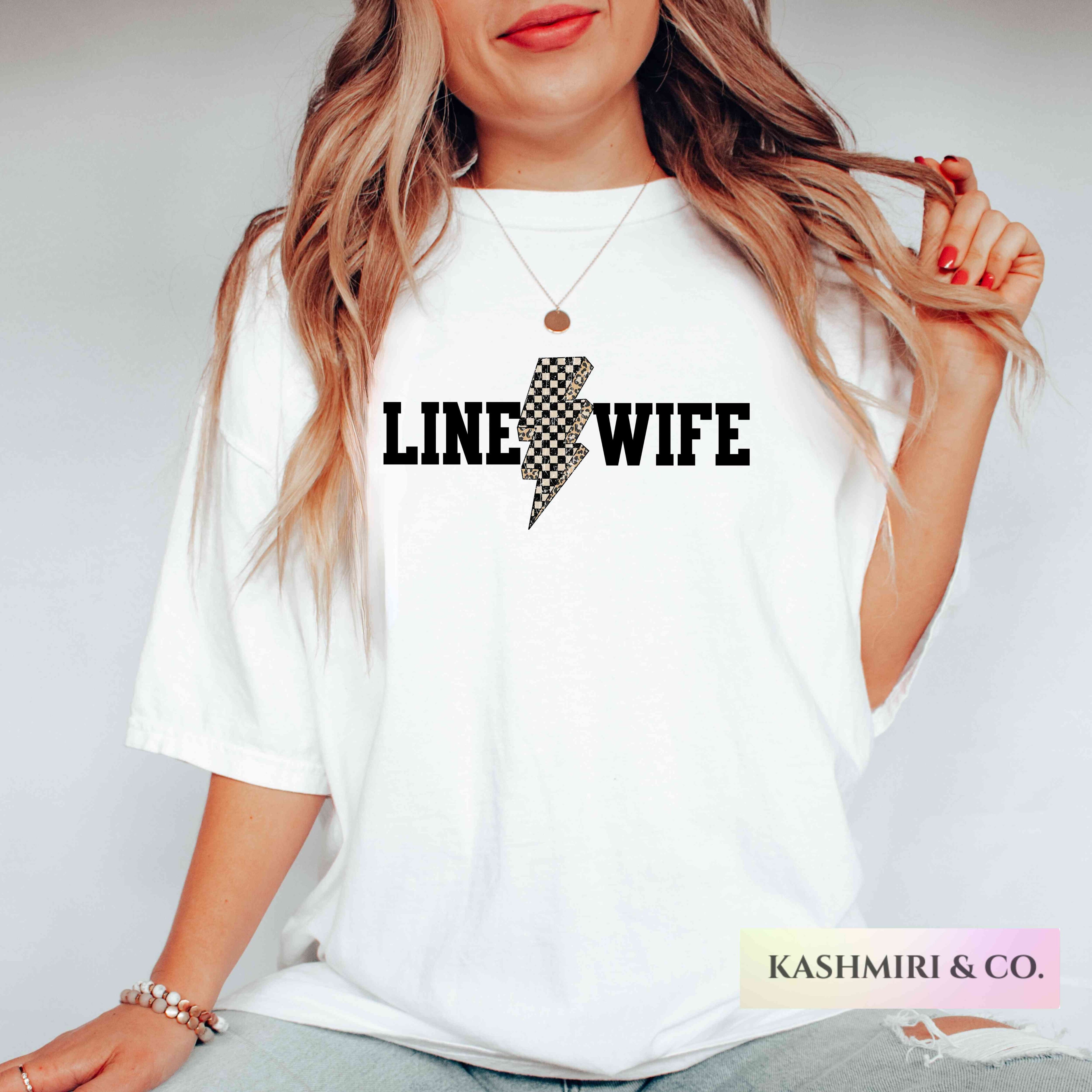 LINE WIFE LIGHTNING BOLT TEE
