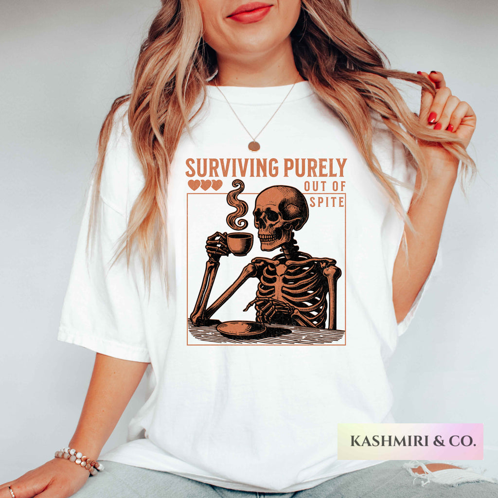 SURVIVING PURELY OUT OF SPITE