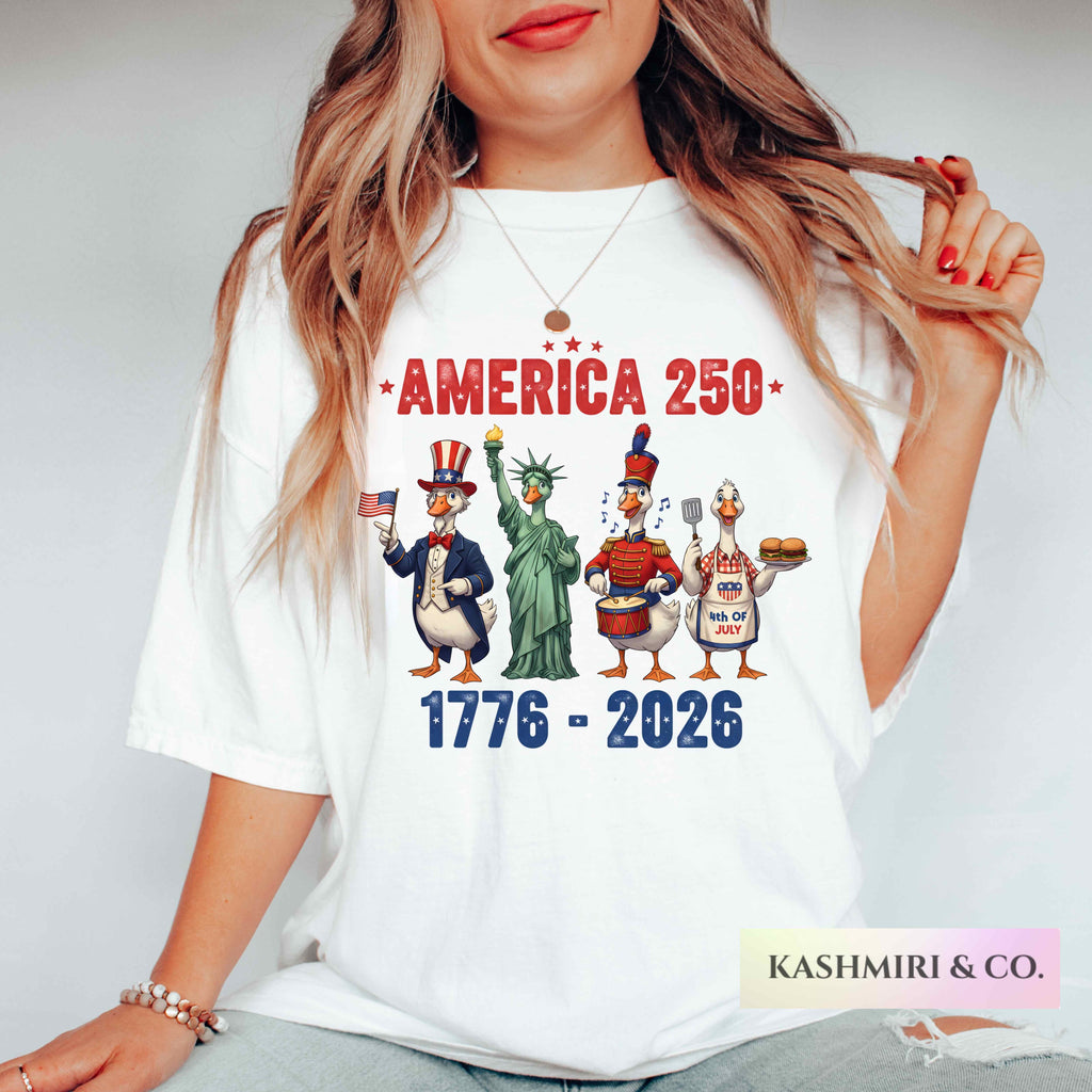 FUNNY 4TH OF JULY GOOSE