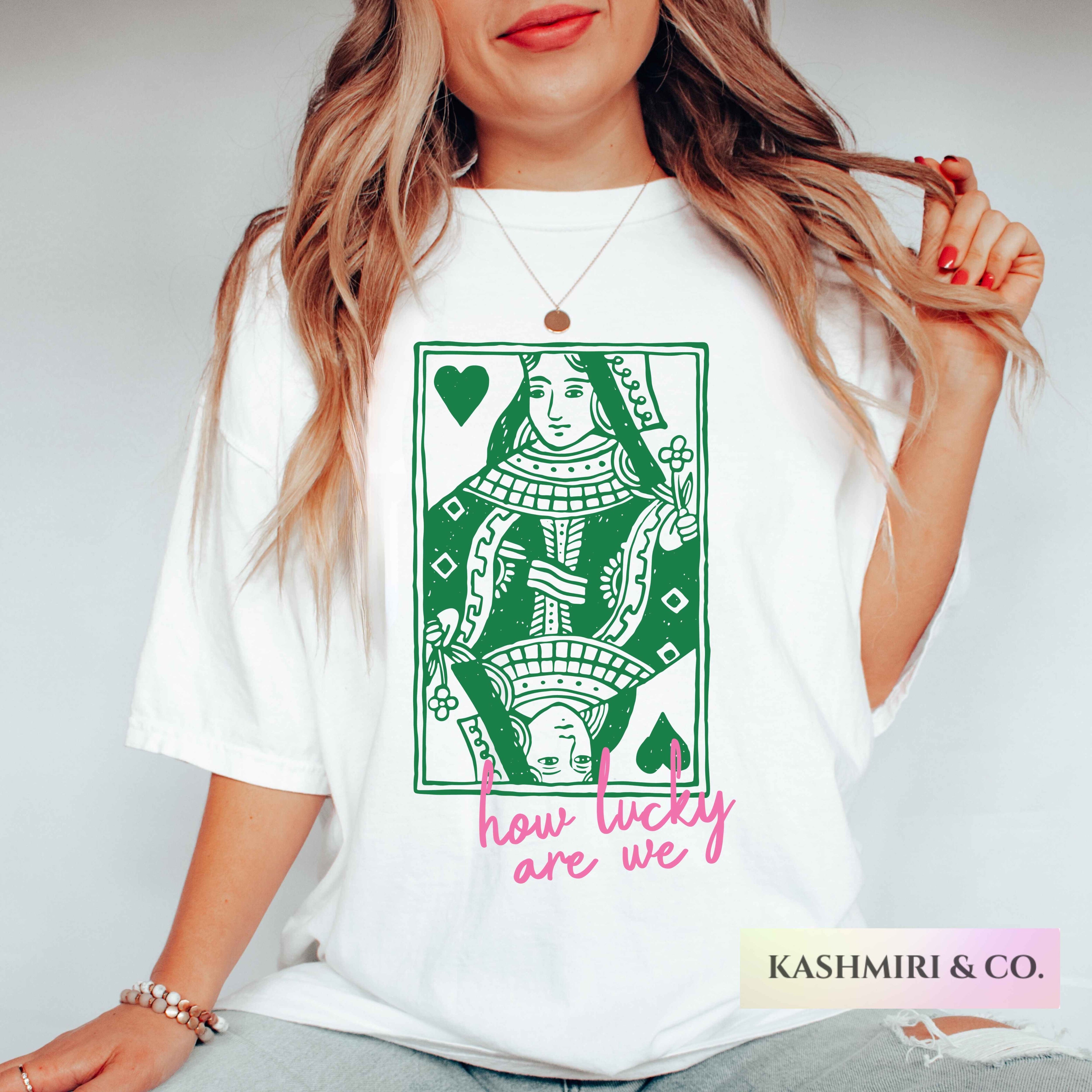 LUCKY QUEEN OF HEARTS TEE