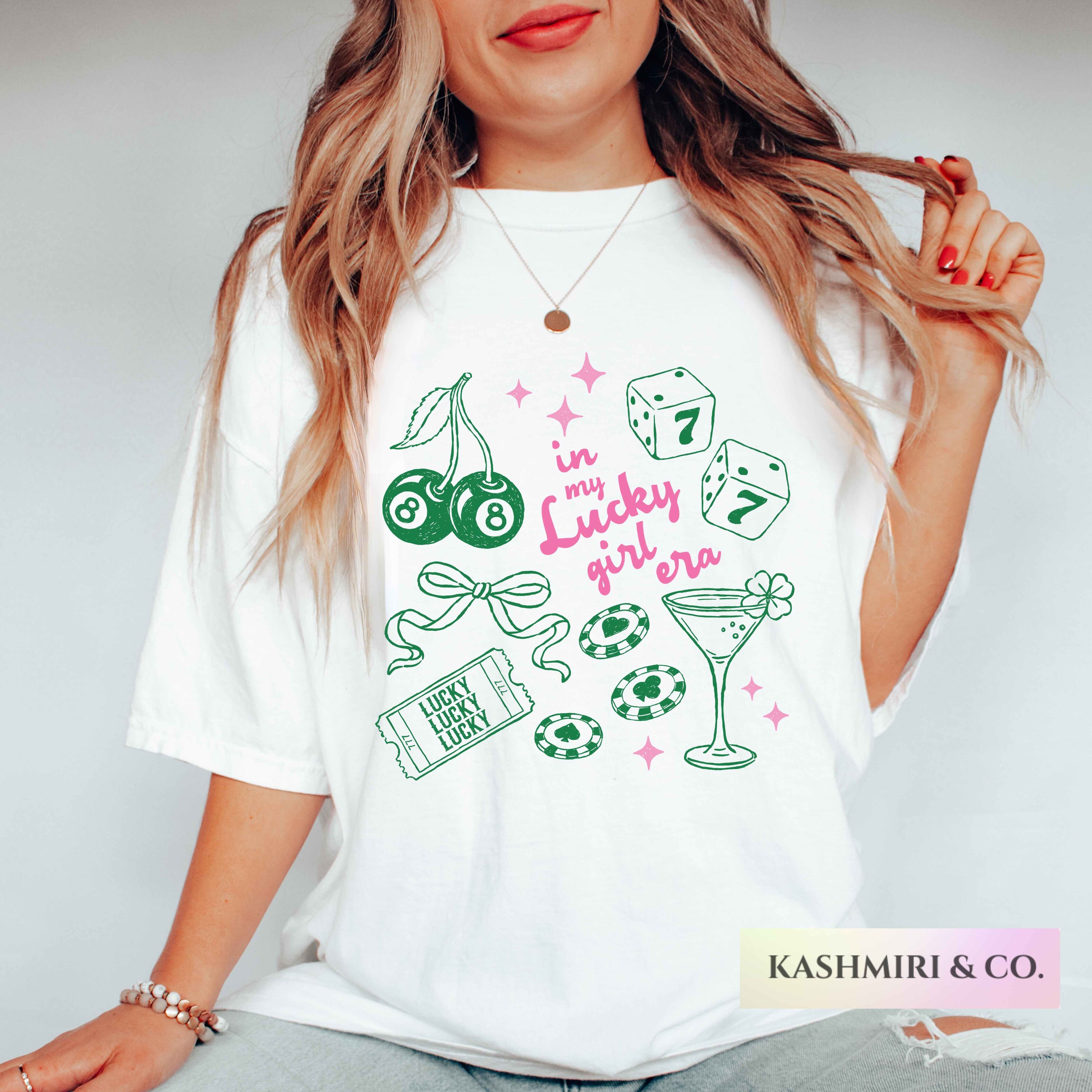 IN MY LUCKY GIRL ERA TEE