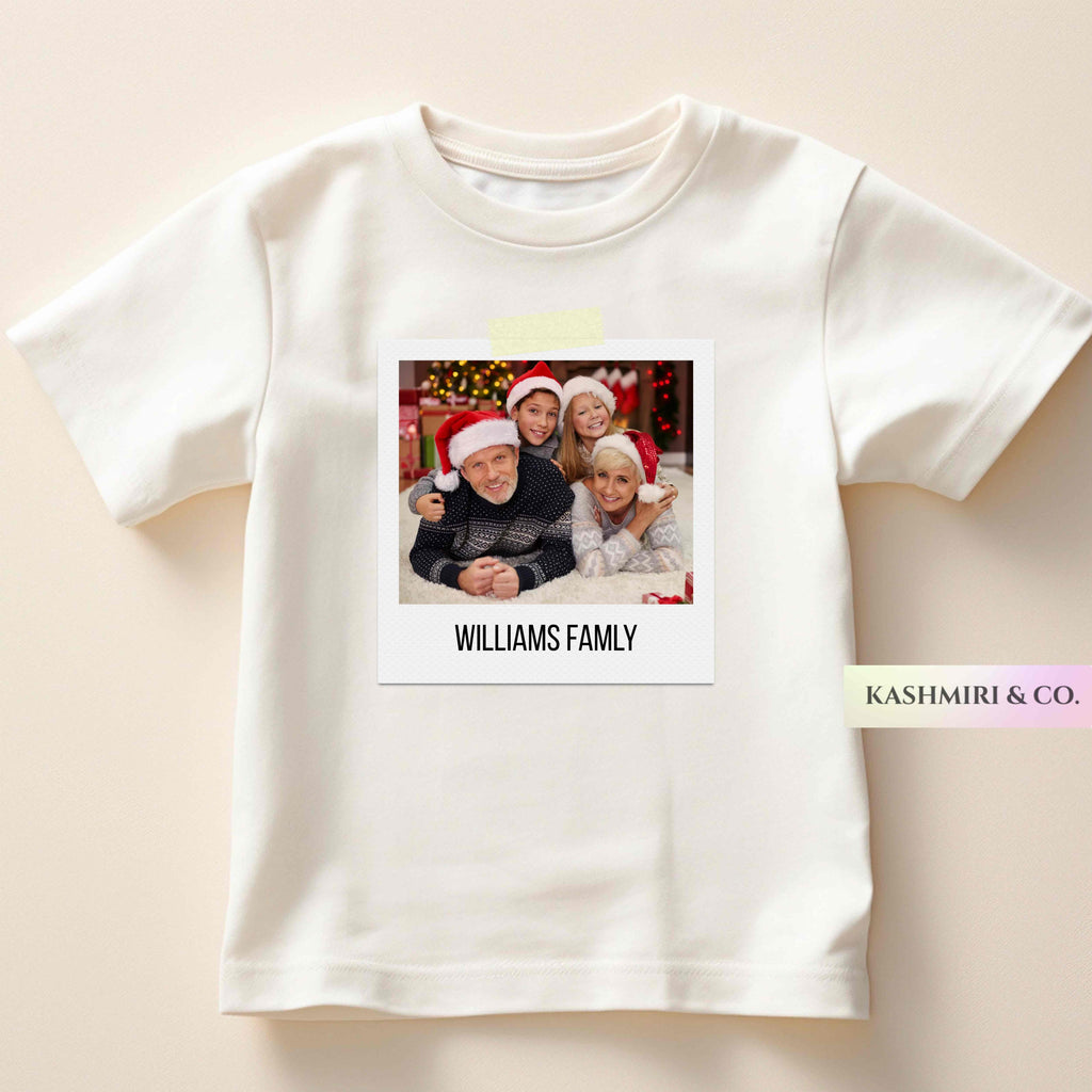 PERSONALIZED FAMILY CHRISTMAS PHOTO TEES