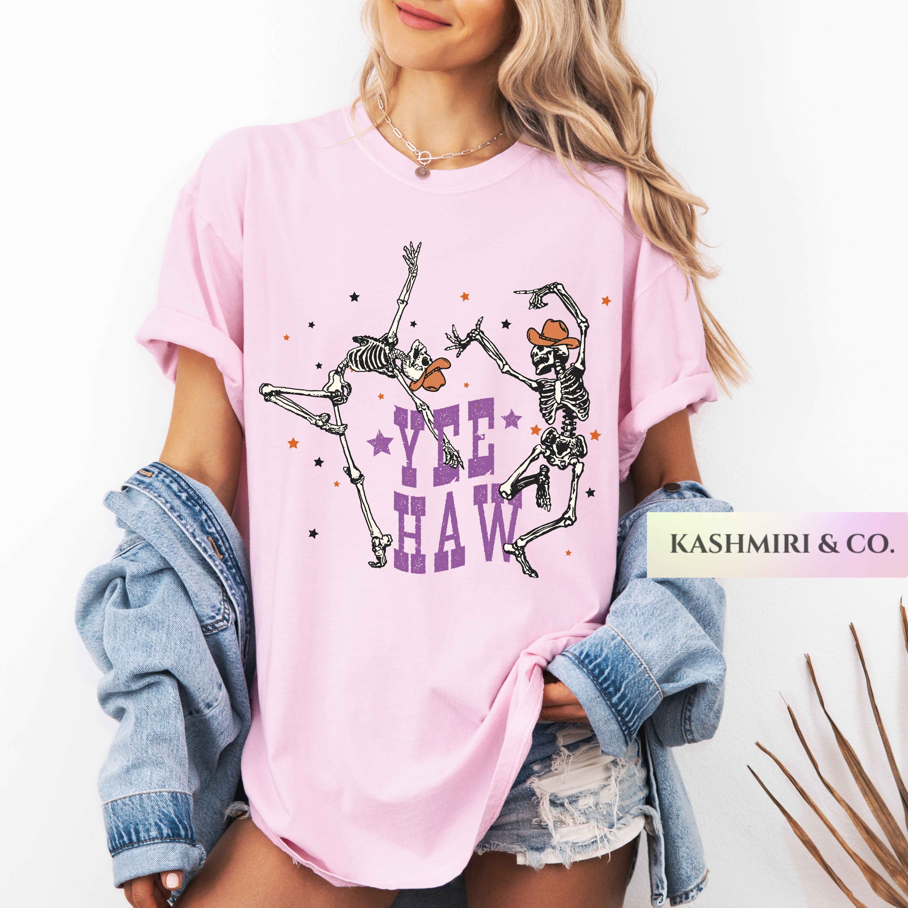 RETRO YEE HAW SKELETON TEE