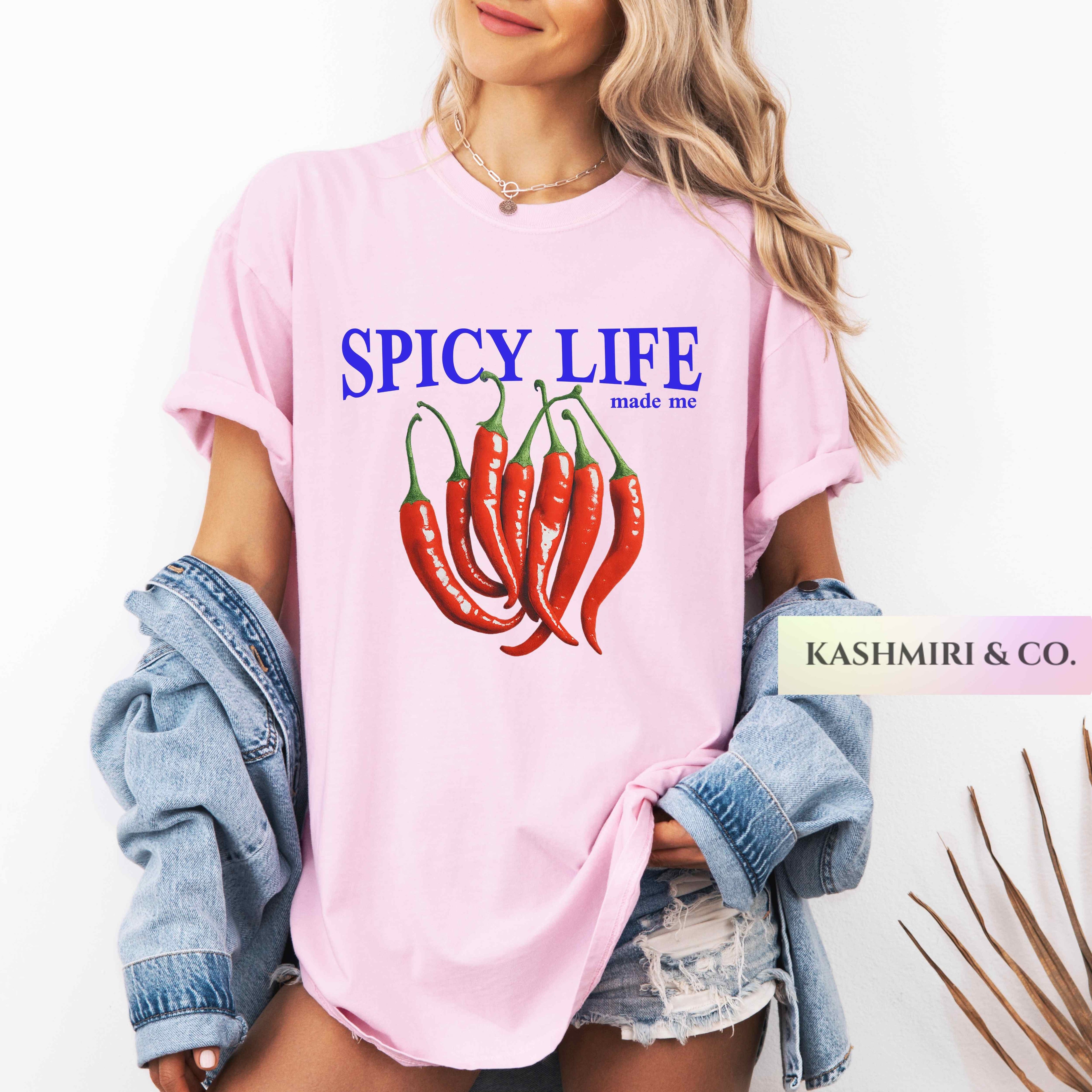 SPICY LIFE MADE ME CHILI TEE