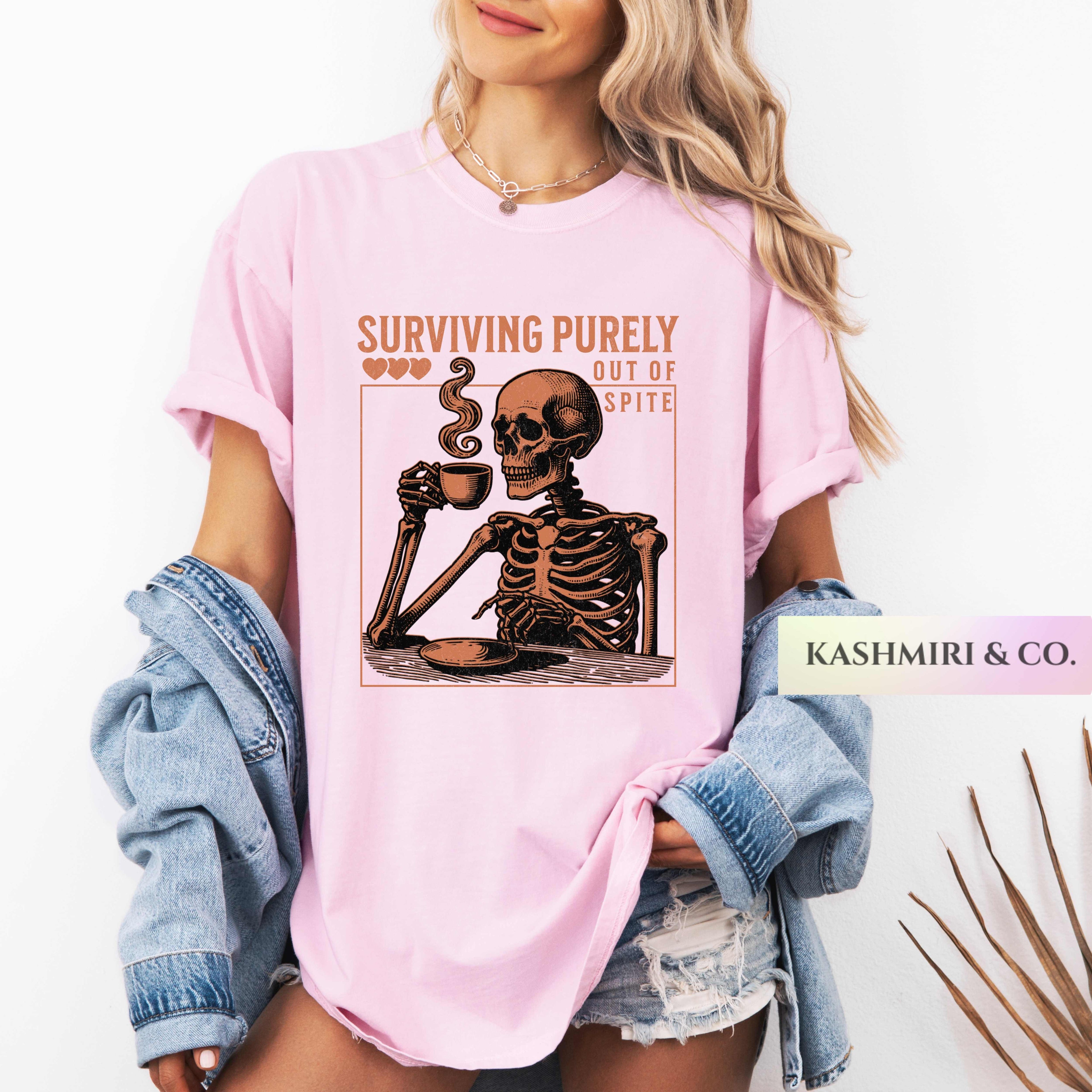 SURVIVING PURELY OUT OF SPITE TEE