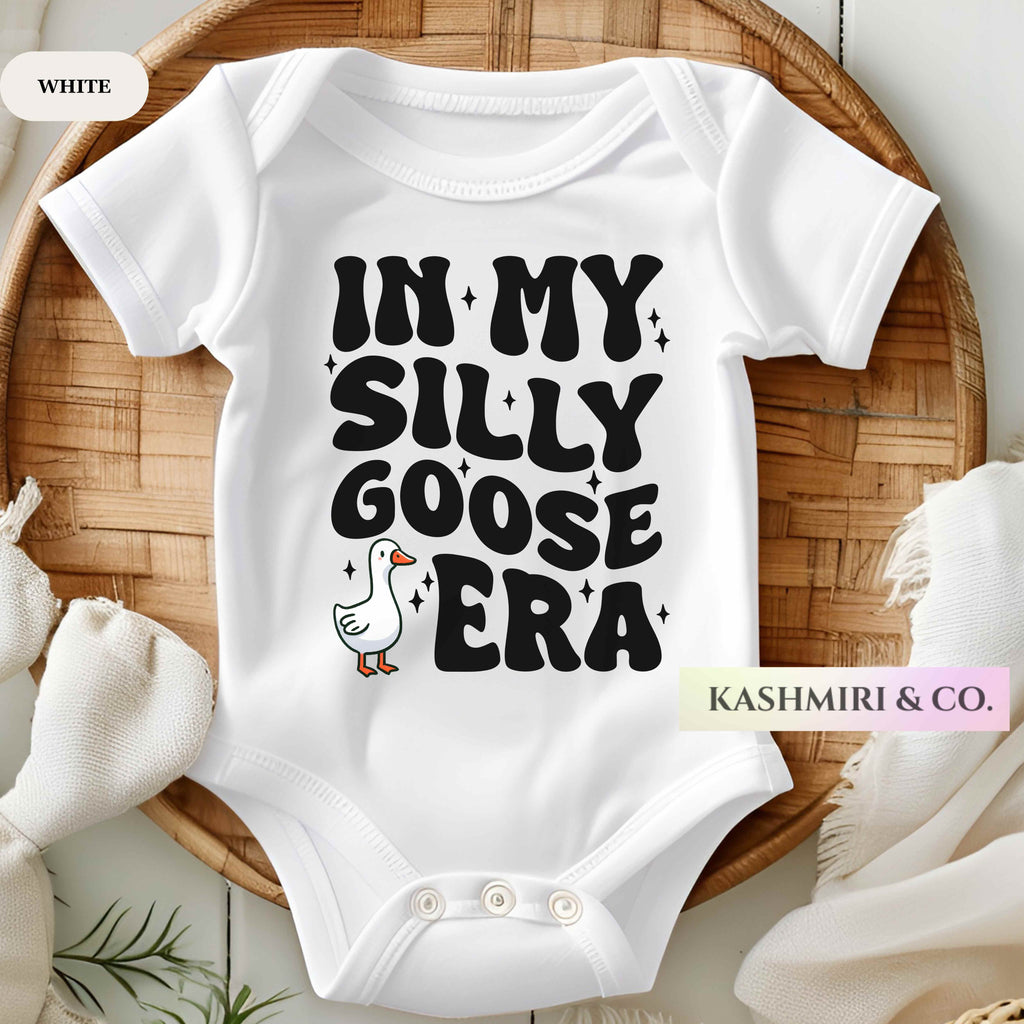 IN MY SILLY GOOSE ERA ONESIE