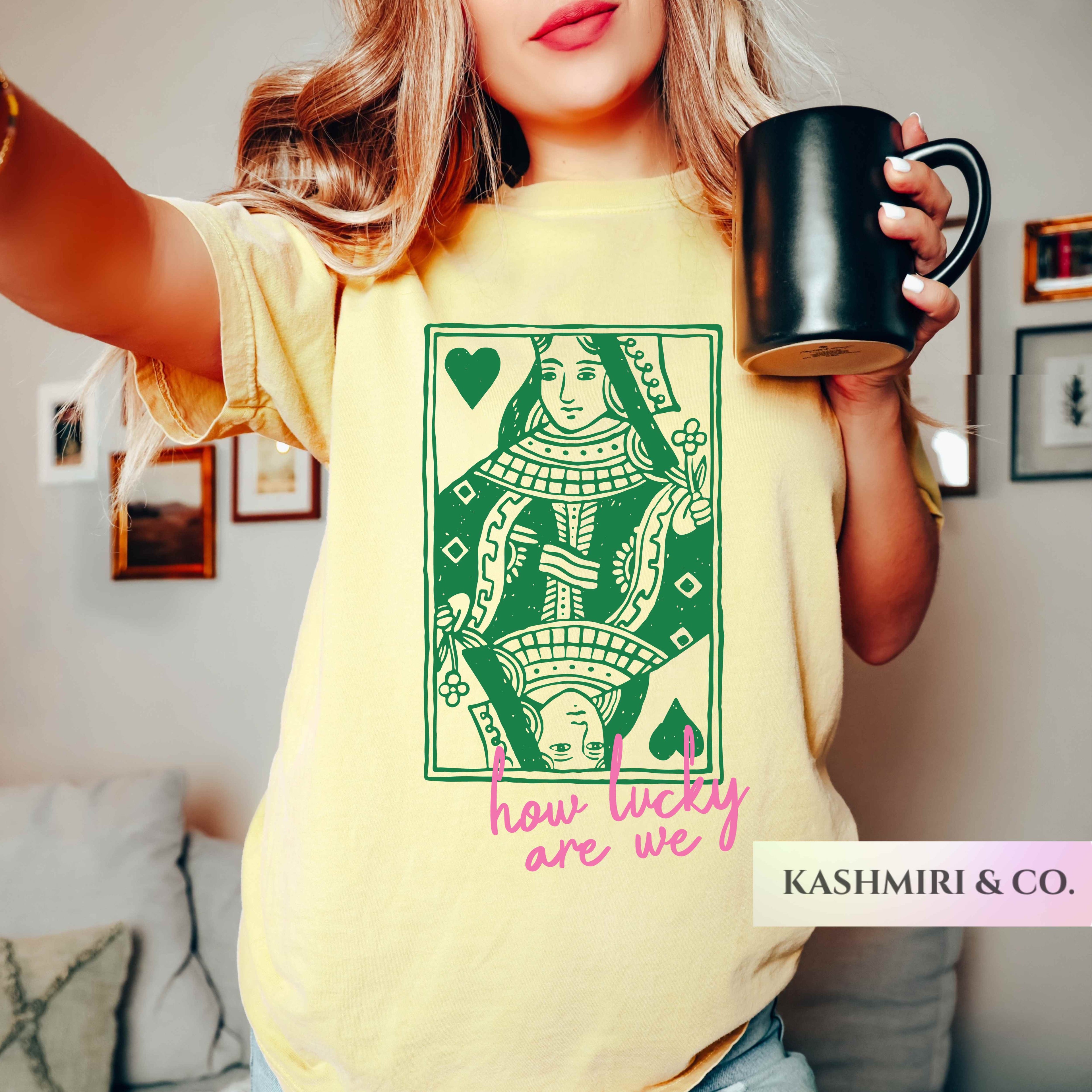 LUCKY QUEEN OF HEARTS TEE