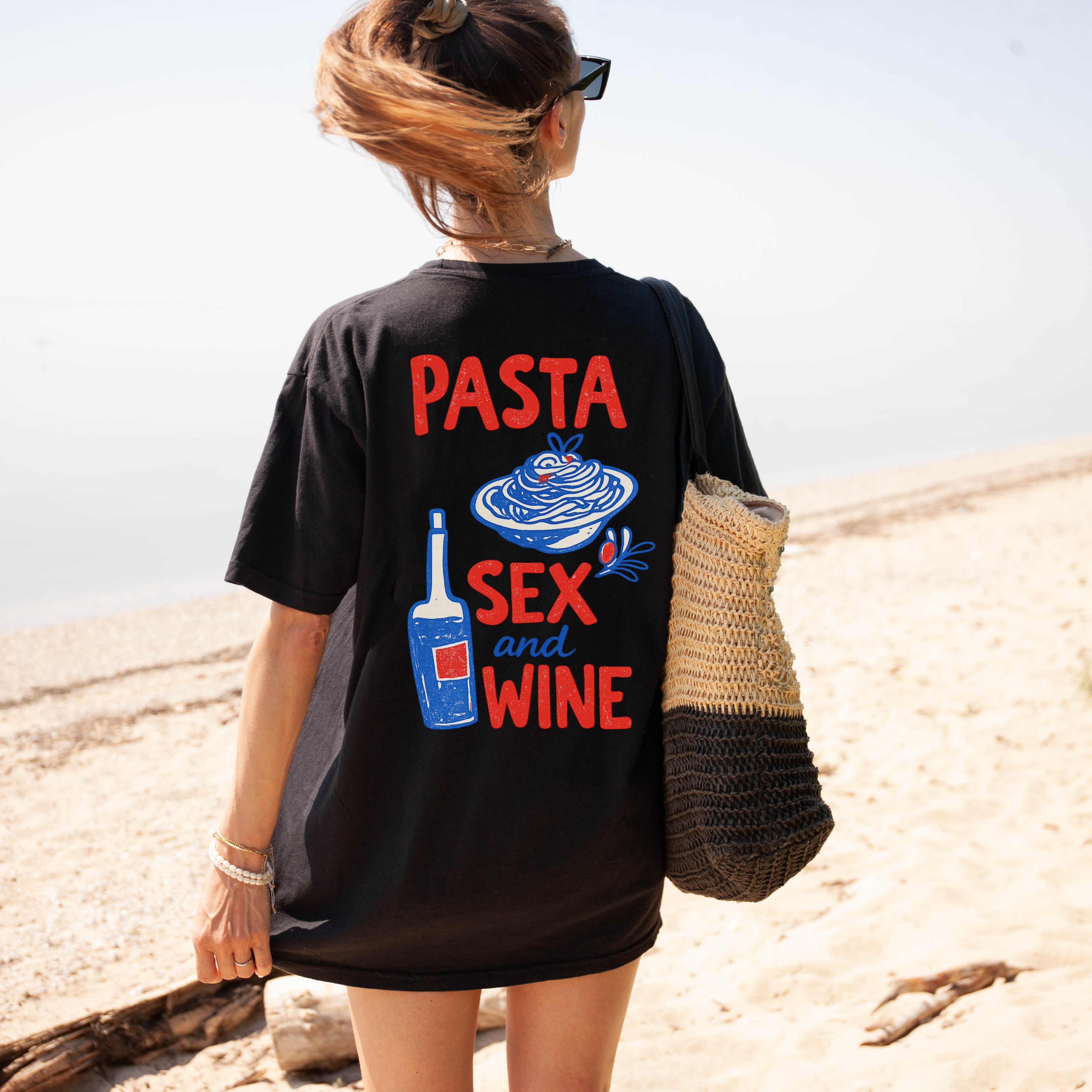 PASTA SEX & WINE TEE