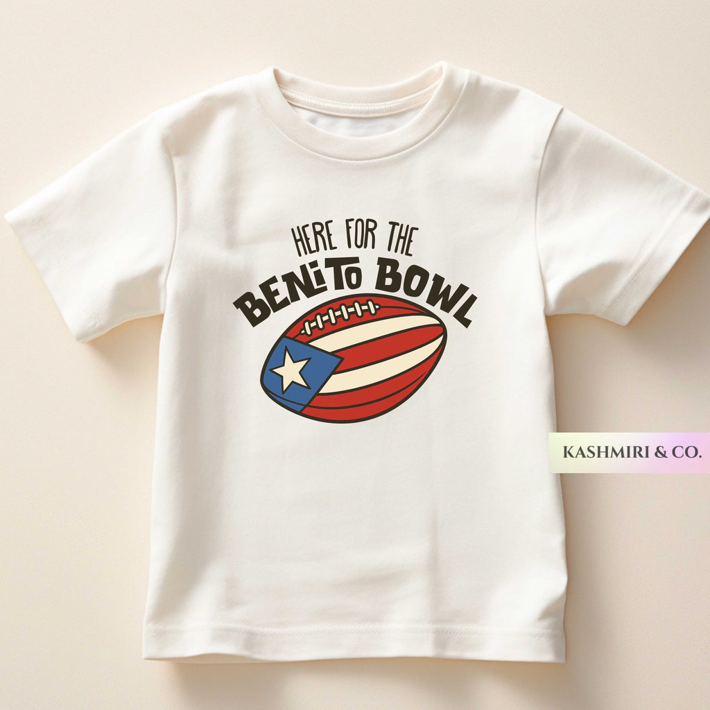 HERE FOR THE BENITO BOWL TODDLER TEE